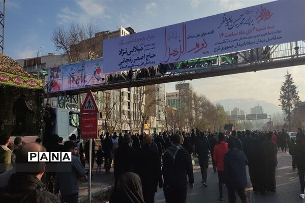 تشییع و وداع با پیکر مطهر شهدای گمنام در کرج