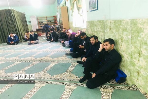 آیین عزاداری ایام فاطمیه در آموزش و پرورش ملارد