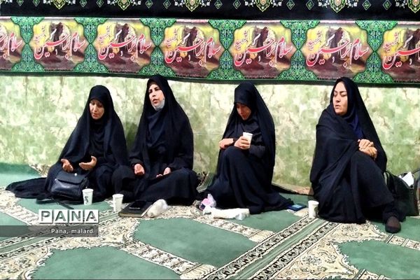 آیین عزاداری ایام فاطمیه در آموزش و پرورش ملارد