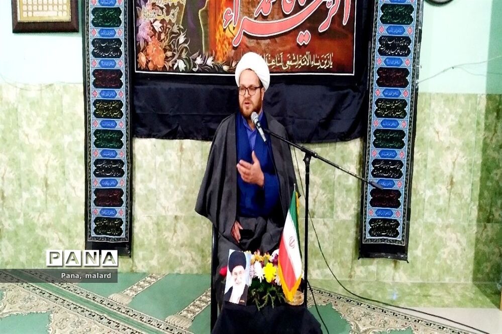 آیین عزاداری ایام فاطمیه در آموزش و پرورش ملارد
