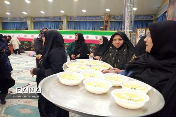 برگزاری روضه‌خوانی حضرت فاطمه (س) در صفادشت