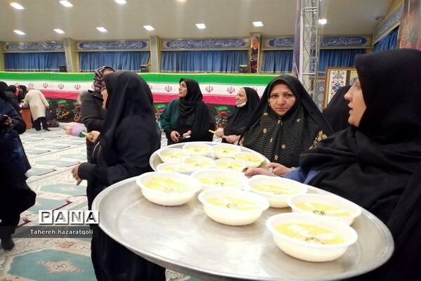 برگزاری روضه‌خوانی حضرت فاطمه (س) در صفادشت