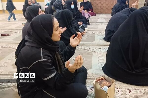 مراسم عزاداری سالروز شهادت حضرت فاطمه زهرا(س) دردبستان دختران شاهد اسلامشهر