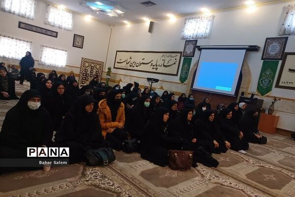 مراسم عزاداری سالروز شهادت حضرت فاطمه زهرا(س) دردبستان دختران شاهد اسلامشهر