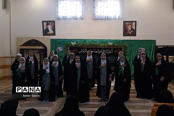 مراسم عزاداری سالروز شهادت حضرت فاطمه زهرا(س) دردبستان دختران شاهد اسلامشهر