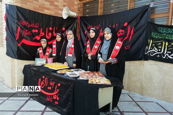 مراسم نوگلان فاطمی در دبستان برکاتی ناحیه دو شیراز