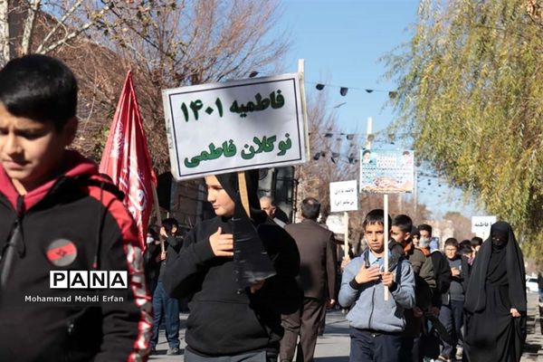 برگزاری آیین نوگلان فاطمی در آباده