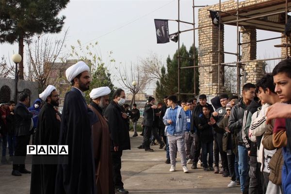 مراسم سالروز شهادت حضرت زهرا (س)هیأت‌های عزاداری دانش‌آموزی جوادآباد