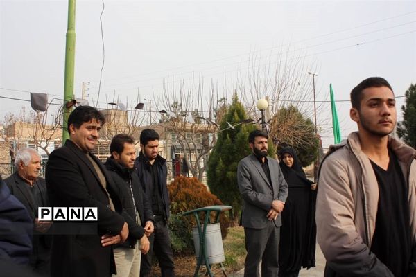 مراسم سالروز شهادت حضرت زهرا (س)هیأت‌های عزاداری دانش‌آموزی جوادآباد