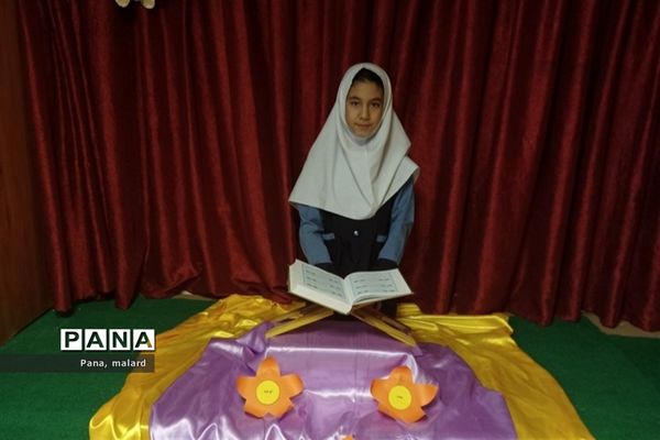 اجرای برنامه‌های مذهبی مدارس ملارد در ایام فاطمیه