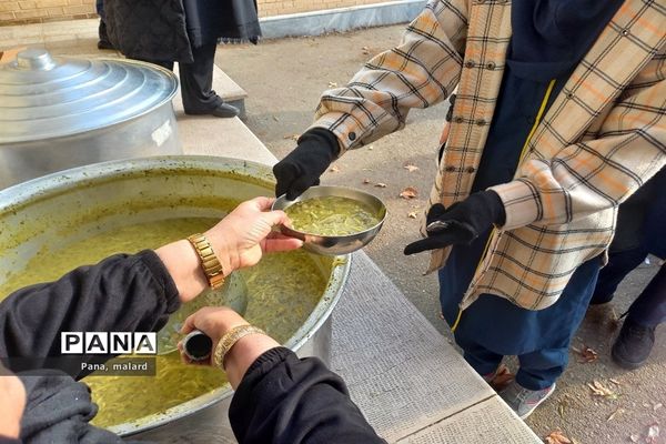 اجرای برنامه‌های مذهبی مدارس ملارد در ایام فاطمیه