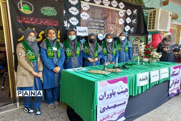 افتتاحیه جشنواره خوارزمی در دبیرستان تشکیلاتی پاینده ناحیه یک اهواز