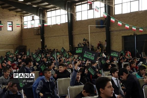 مراسم عزاداری نوگلان فاطمی در باغستان شهرستان شهریار