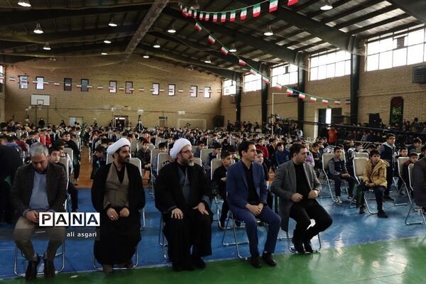 مراسم عزاداری نوگلان فاطمی در باغستان شهرستان شهریار