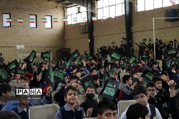 مراسم عزاداری نوگلان فاطمی در باغستان شهرستان شهریار