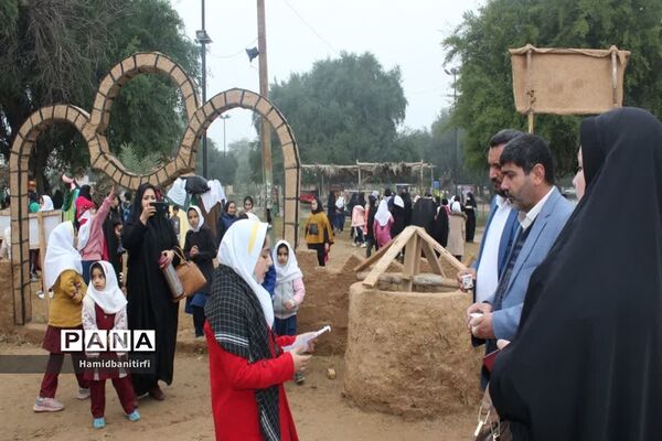 بازدید از نمایشگاه بیت الاحزان در حمیدیه