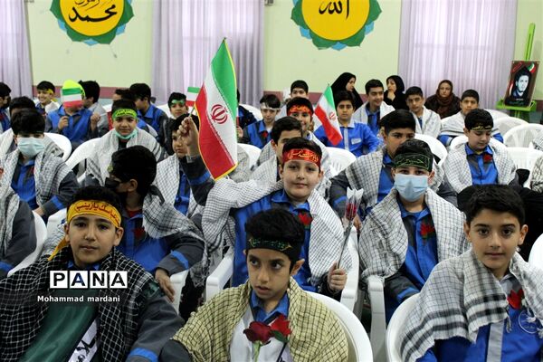 به صدا درآمدن زنگ استقبال از لاله‌های سرخ در ساری