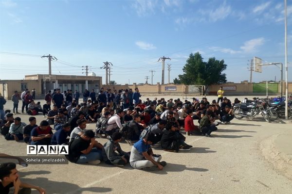 مراسم مجلس  عزاداری حضرت فاطمه زهرا ( س) در مدارس شادگان