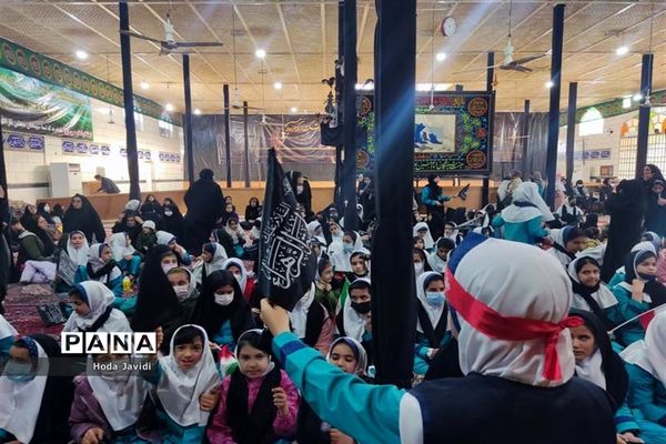 مراسم شهادت حضرت فاطمه زهرا (س ) در مدارس آباده