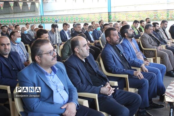 تشییع شهید گمنام در اداره‌کل آموزش و پرورش استان بوشهر