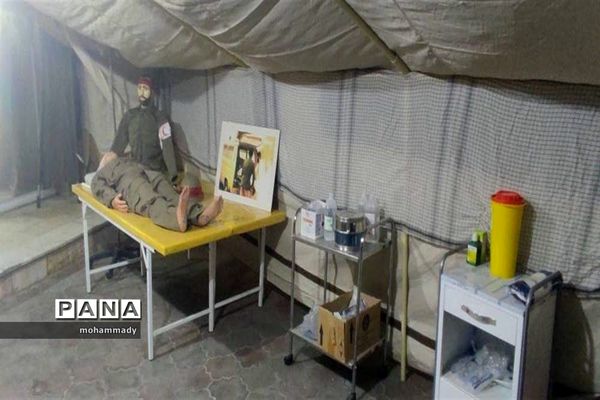 یادواره شهدای امدادگر در جمعیت هلال احمر قاین