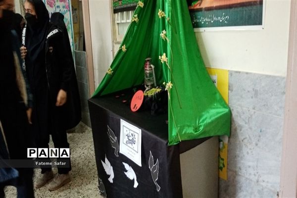 برگزاری سوگواری ایام فاطمیه در مدارس دخترانه کاشمر