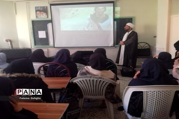 برگزاری سوگواری ایام فاطمیه در مدارس دخترانه کاشمر