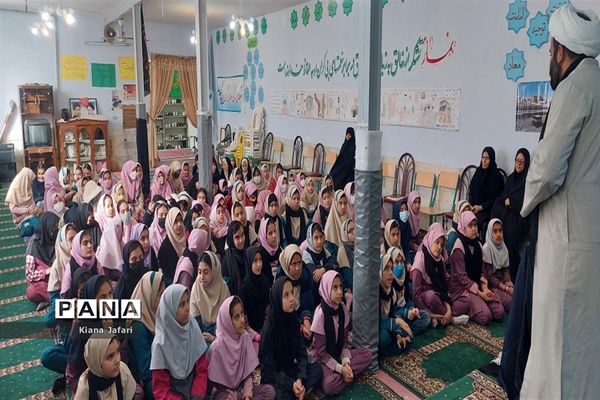 برگزاری سوگواری ایام فاطمیه در مدارس دخترانه کاشمر