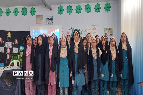 برگزاری سوگواری ایام فاطمیه در مدارس دخترانه کاشمر
