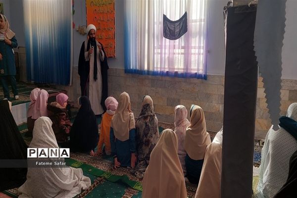 برگزاری سوگواری ایام فاطمیه در مدارس دخترانه کاشمر