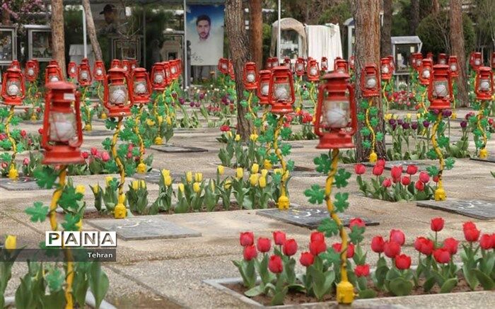مراسم یادبود جانباز سرافراز ابوالفضل کاظمی در منطقه ۱۴
