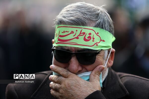 اجتماع فاطمیون در میدان هفت تیر