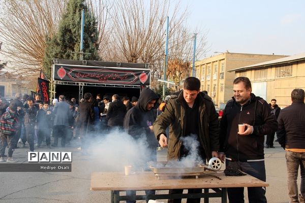 اقامه عزای هیأت دانش‌آموزی انصارالمهدی(عج)آموزش و پرورش اسلامشهر