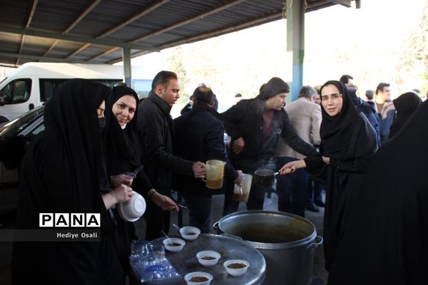 اقامه عزای هیأت دانش‌آموزی انصارالمهدی(عج)آموزش و پرورش اسلامشهر