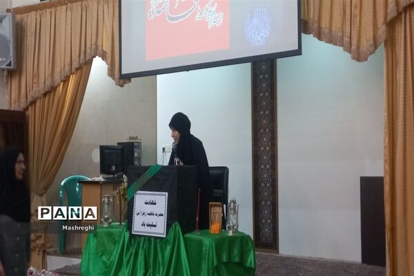 مراسم عزاداری دهه فاطمیه هیأت دانش‌آموزی ریحانه الحسین دبیرستان شاهد مسفروش کاشان