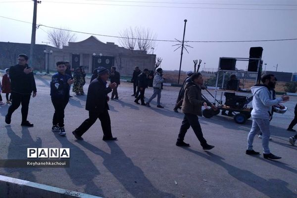 عزاداری شهادت حضرت فاطمه زهرا (س) در روستای جعفرآباد بخش جوادآباد