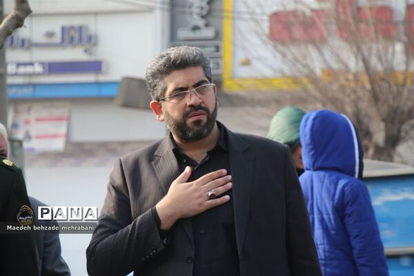 دسته عزاداری به مناسب شهادت فاطمه زهرا(س) در شهرستان قرچک