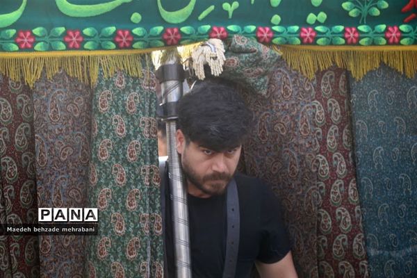 دسته عزاداری به مناسب شهادت فاطمه زهرا(س) در شهرستان قرچک