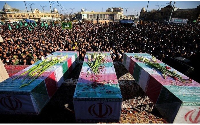 میزبانی کم نظیر مردم همدان در استقبال از شهدای گمنام