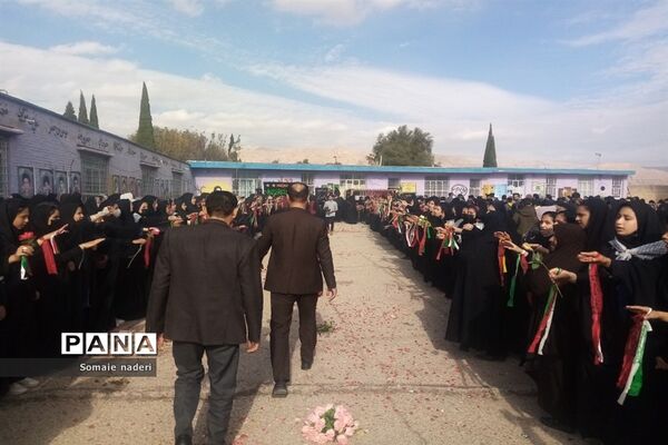 استقبال از شهید گمنام دفاع مقدس در منطقه ششده و قره بلاغ