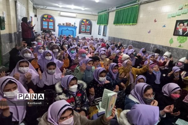 مراسم شهادت حضرت زهرا در دبستان دخترانه فرهنگ منطقه ۱۳