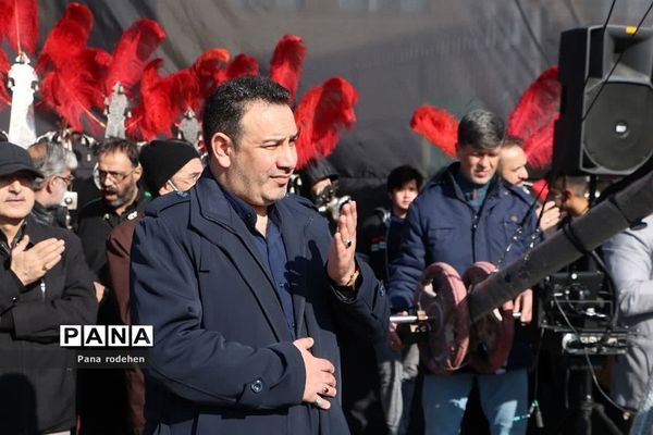 اجتماع عزاداران فاطمی در شهرستان دماوند