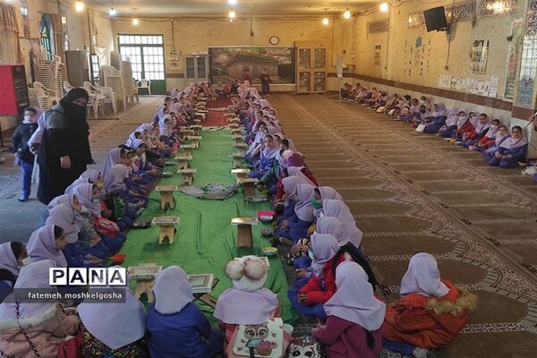 برگزاری مراسم شهادت حضرت زهرا(س) در دبستان های ناحیه 3 شیراز