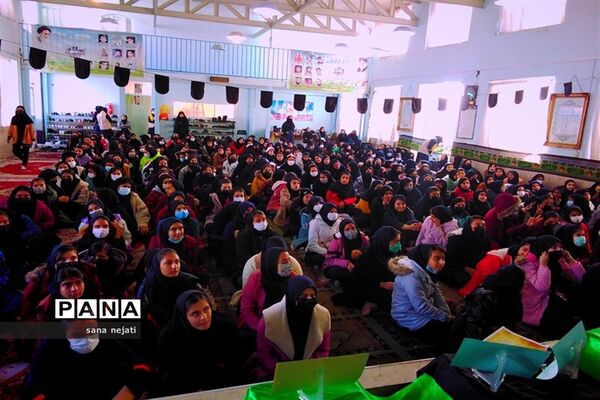 مراسم سوگواری شهادت حضرت زهرا(س) در دبیرستان‌های ناحیه 3 شیراز