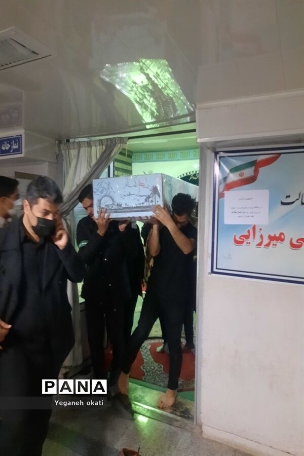 تشییع شهید گمنام در زاهدان