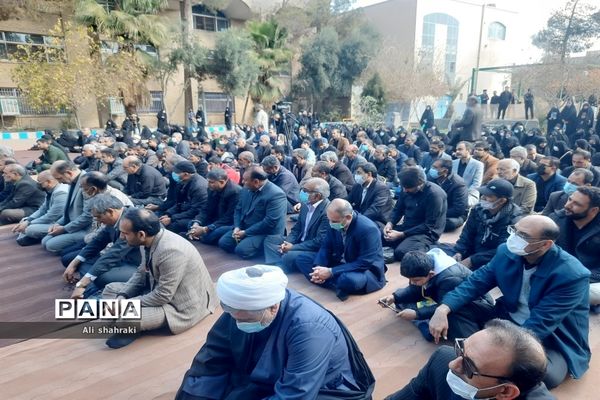 تشییع شهید گمنام در زاهدان