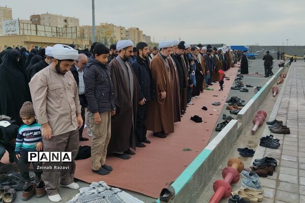 تشییع و خاکسپاری شهدای گمنام در قم