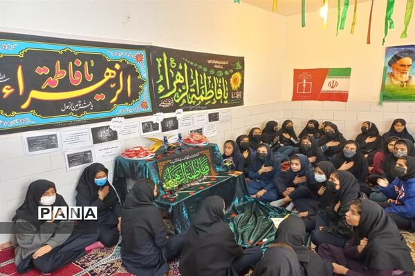 برگزاری مراسم ویژه ایام فاطمیه در مدارس شهرستان بهبهان