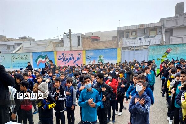 برگزاری مراسم ویژه ایام فاطمیه در مدارس شهرستان بهبهان