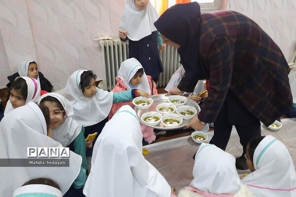 مراسم فاطمیه در دبستان سما یک رودهن